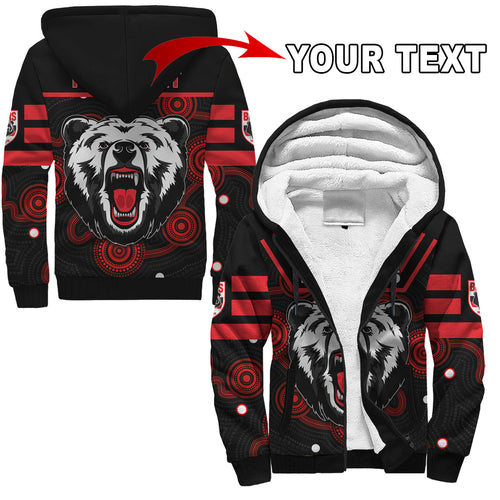 custom-personalised-the-bears-indigenous-sherpa-hoodie-go-north-sydney