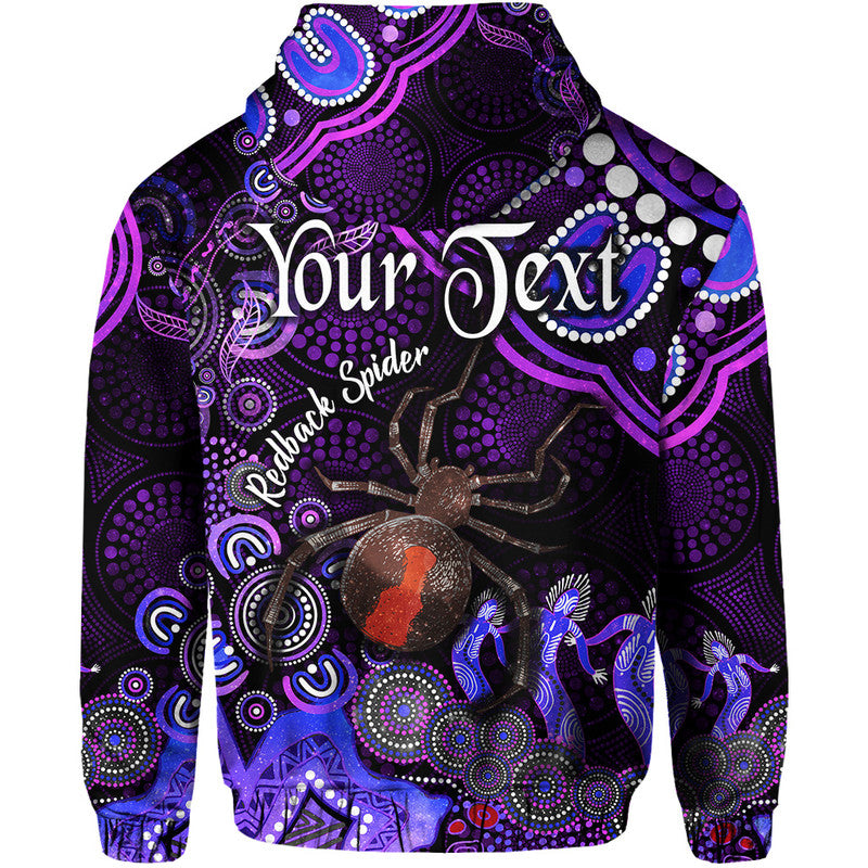 custom-personalised-australian-astrology-zip-up-and-pullover-hoodie-scorpio-redback-spider-zodiac-aboriginal-vibes-purple