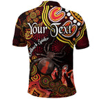 custom-personalised-australian-astrology-polo-shirt-scorpio-redback-spider-zodiac-aboriginal-vibes-red