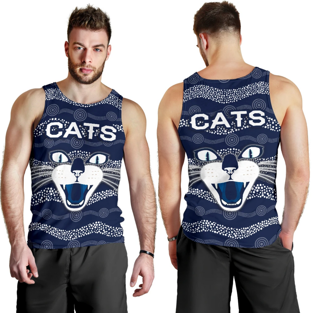 combo-men-tank-top-and-men-short-geelong-cats-indigenous-navy