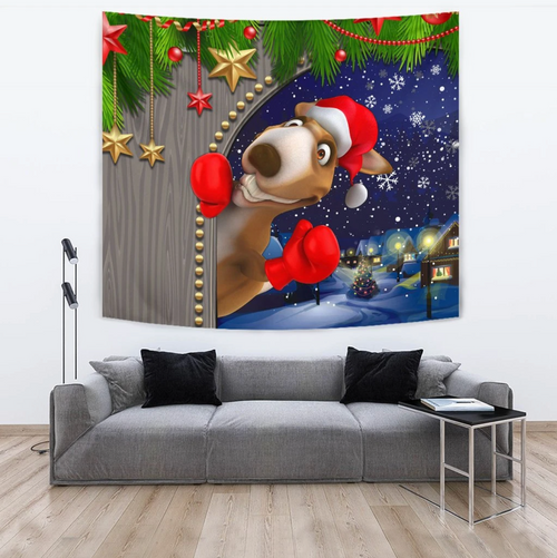 christmas-christmas-tapestry-funny-kangaroo-christmas
