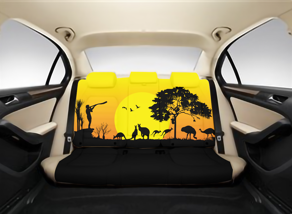 Sunset Australia View Back Seat Covers LT4