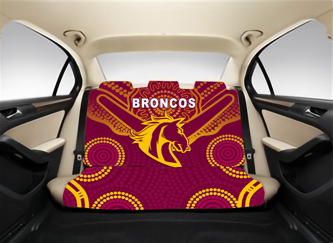 Broncos Indigenous Back Seat Covers LT13