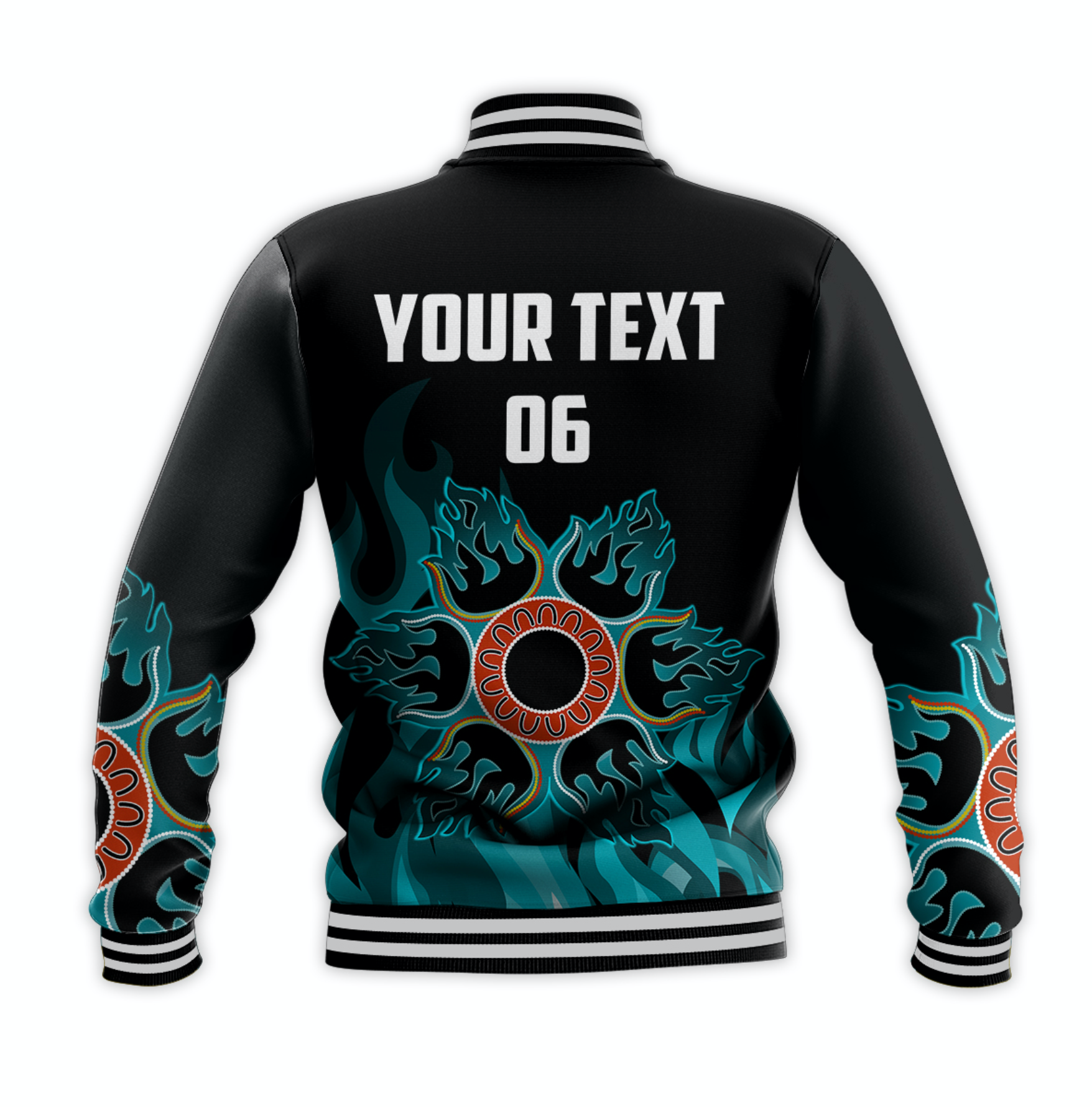 (Custom Personalised And Number) Brisbane Heat Basebal Jacket Cricket Simple Style LT6