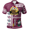 sea-eagles-rugby-polo-shirt-custom-christmas-snowflakes-sea-eagles-mascot-polo-shirt