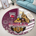 sea-eagles-rugby-round-rug-sea-eagles-rugby-ball-aboriginal-indigenous-sport-style-round-rug