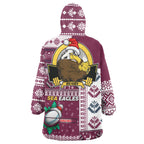 sea-eagles-rugby-snug-hoodie-custom-christmas-snowflakes-sea-eagles-mascot-wearable-blanket-hoodie