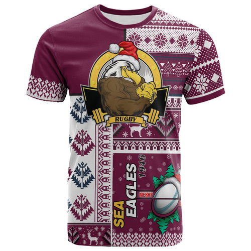 sea-eagles-rugby-t-shirt-custom-christmas-snowflakes-sea-eagles-mascot-t-shirt