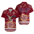 manly-sea-eagle-aboriginal-christmas-red-wings-hawaiian-shirt