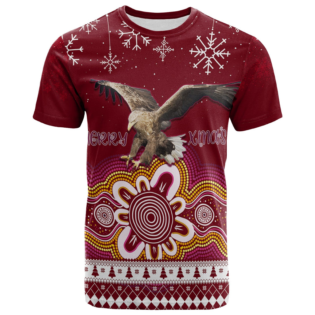 manly-sea-eagle-aboriginal-christmas-red-wings-t-shirt