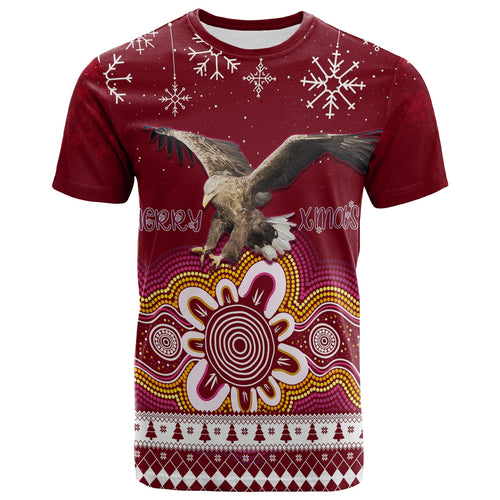 manly-sea-eagle-aboriginal-christmas-red-wings-t-shirt