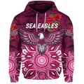 Manly Warringah Sea Eagles ANZAC 2022 Hoodie/ Zip Hoodie Indigenous Vibes LT8