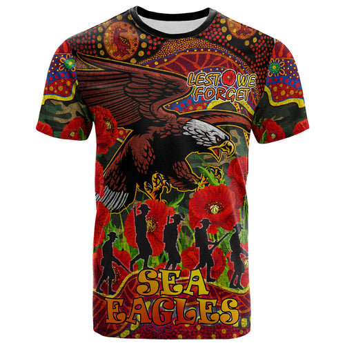 sea-eagles-rugby-anzac-day-custom-t-shirt-aboriginal-lest-we-forget-sea-eagles-with-poppy-flower-1
