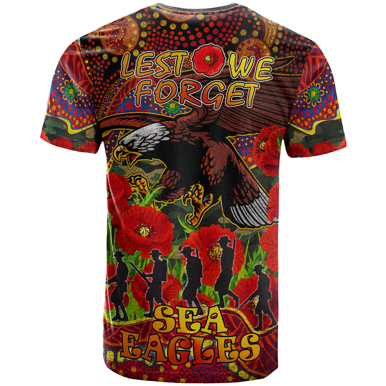 sea-eagles-rugby-anzac-day-custom-t-shirt-aboriginal-lest-we-forget-sea-eagles-with-poppy-flower