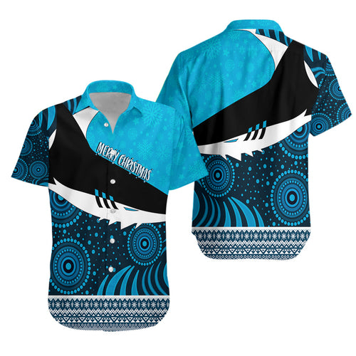christmas-aboriginal-art-cronulla-shark-hawaiian-shirt