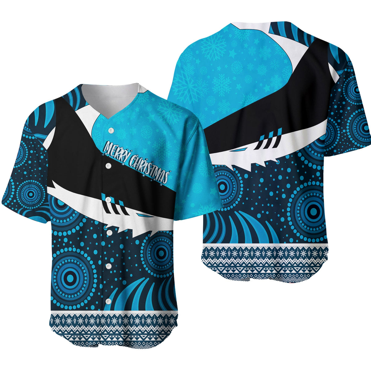 christmas-aboriginal-art-cronulla-shark-baseball-jersey