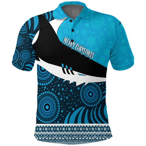 christmas-aboriginal-art-cronulla-shark-polo-shirt