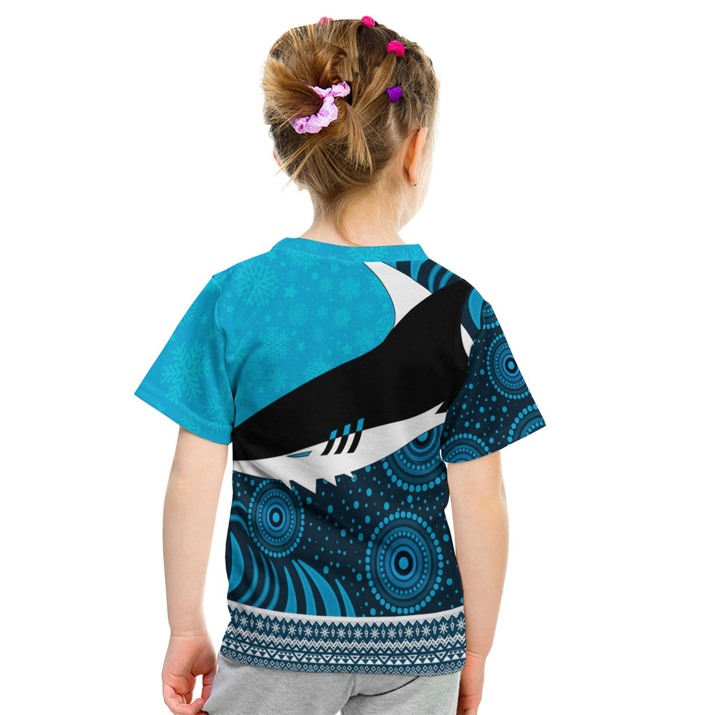 christmas-aboriginal-art-cronulla-shark-kid-t-shirt