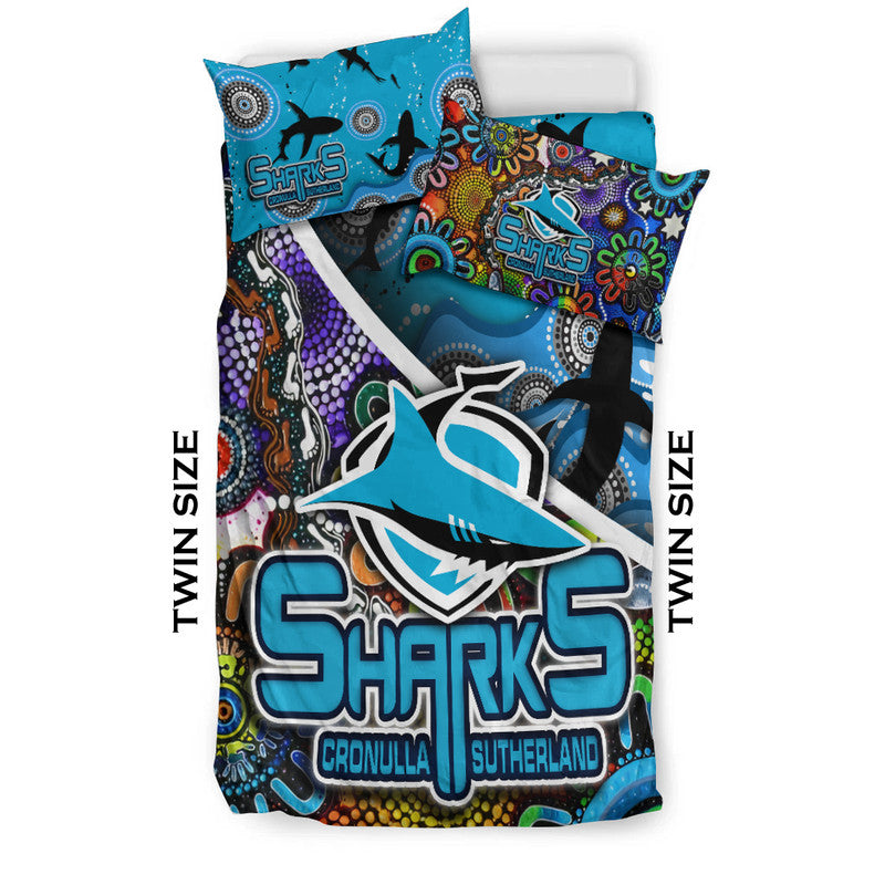 cronulla-sutherland-bedding-set-sharks-indigenous-aboriginal