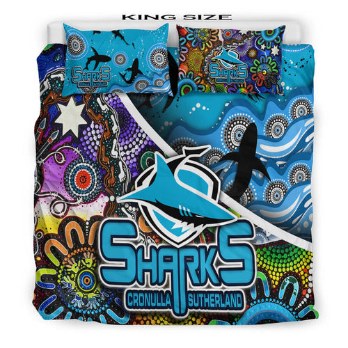 cronulla-sutherland-bedding-set-sharks-indigenous-aboriginal