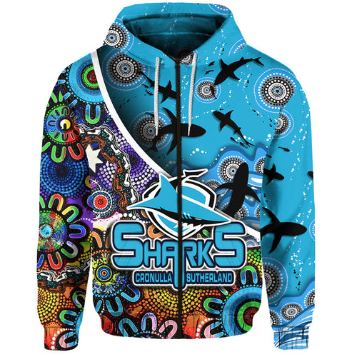 custom-personalised-cronulla-sutherland-zip-up-and-pullover-hoodie-sharks-indigenous-aboriginal