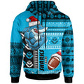 sharks-rugby-hoodie-custom-christmas-snowflakes-sharks-mascot-hoodie