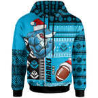 sharks-rugby-hoodie-custom-christmas-snowflakes-sharks-mascot-hoodie