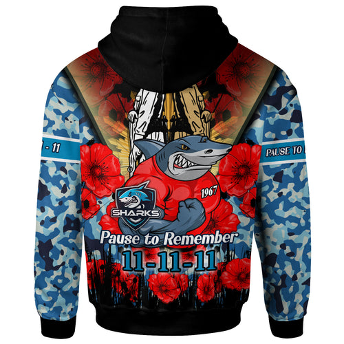 sharks-rugby-hoodie-custom-remembrance-day-pause-to-remember-hoodie