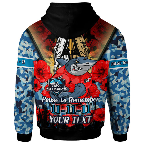 sharks-rugby-hoodie-custom-remembrance-day-pause-to-remember-hoodie