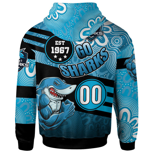 sharks-rugby-hoodie-custom-rugby-ball-go-sharks-aboriginal-patterns-hoodie