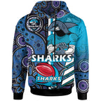 sharks-rugby-hoodie-custom-sharks-rugby-ball-aboriginal-indigenous-sport-style-hoodie