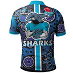 sharks-rugby-polo-shirt-custom-sharks-rugby-ball-aboriginal-indigenous-sport-style-polo-shirt