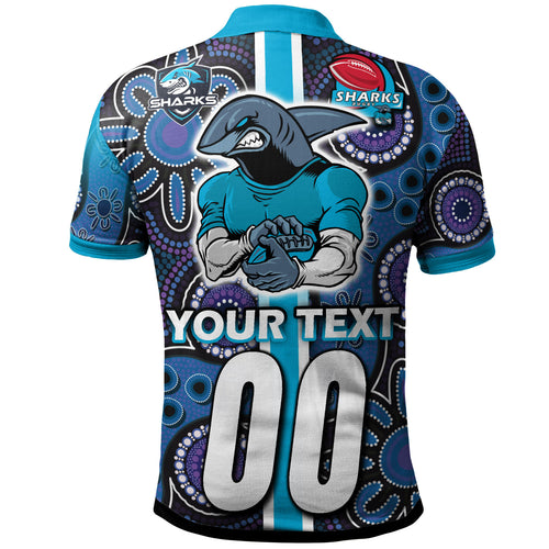 sharks-rugby-polo-shirt-custom-sharks-rugby-ball-aboriginal-indigenous-sport-style-polo-shirt