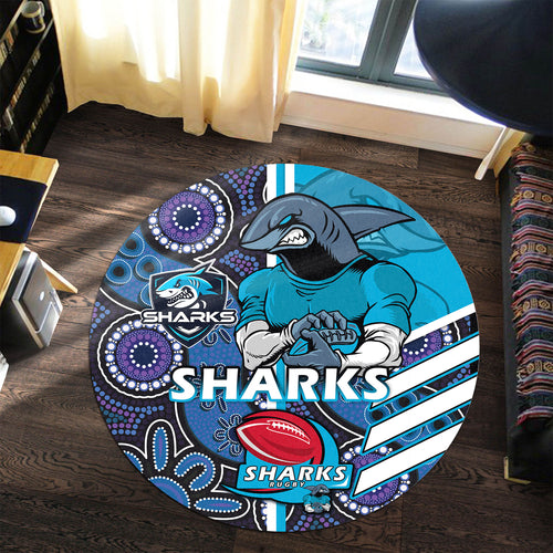 sharks-rugby-round-rug-sharks-rugby-ball-aboriginal-indigenous-sport-style-round-rug