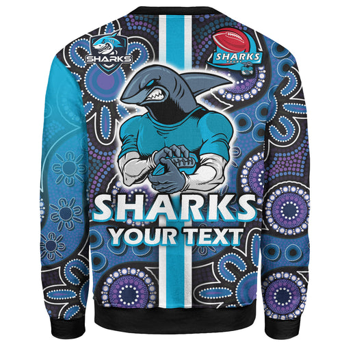 sharks-rugby-sweatshirt-custom-sharks-rugby-ball-aboriginal-indigenous-sport-style-sweatshirt
