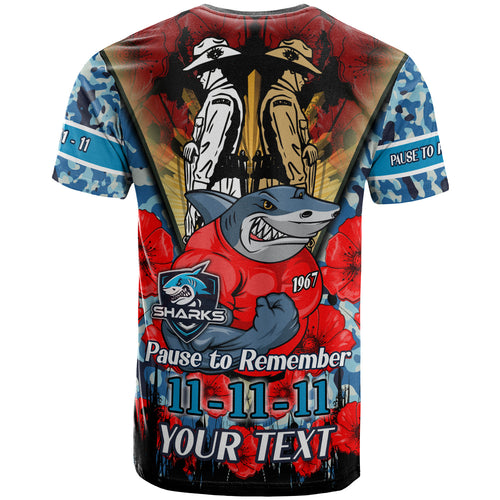 sharks-rugby-t-shirt-custom-remembrance-day-pause-to-remember-t-shirt