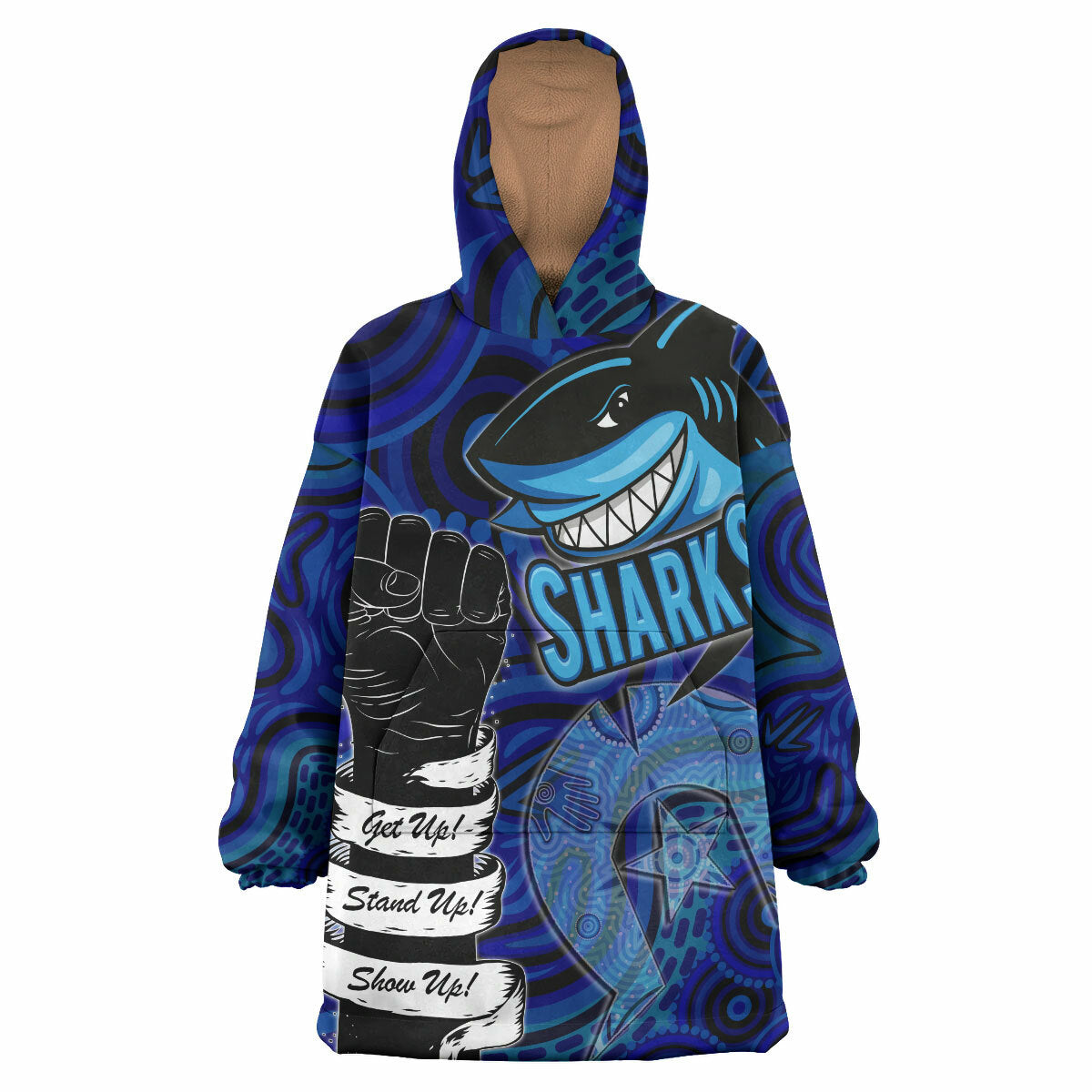 sharks-snug-hoodie-custom-naidoc-week-stronger-sharks-oodie-blanket