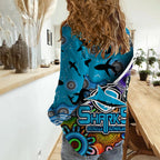 cronulla-sutherland-women-casual-shirt-sharks-indigenous-aboriginal