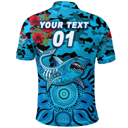 custom-personalised-cronulla-sutherland-sharks-anzac-2022-polo-shirt-indigenous-vibes