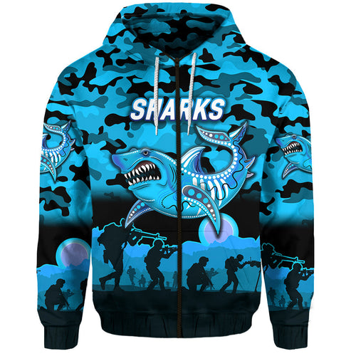 cronulla-sutherland-sharks-anzac-2022-hoodie-zip-hoodie-simple-style-black