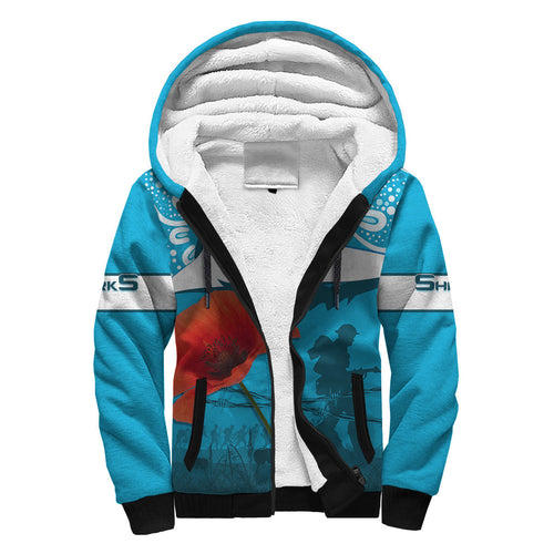 sharkies-rugby-sherpa-hoodie-anzac-day-barb-wire-style