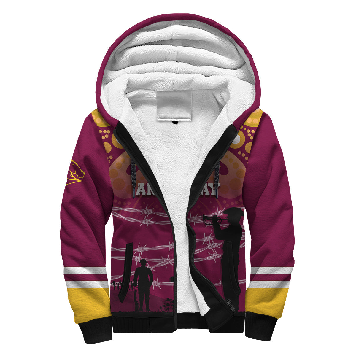 broncos-rugby-sherpa-hoodie-anzac-day-barb-wire-style