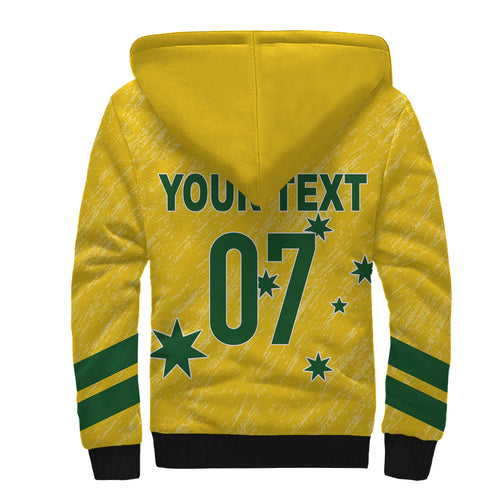 Australia Soccer Sherpa Hoodie World Cup Matildas Sporty Vibes LT7