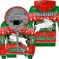 custom-personalised-south-sydney-rabbitohs-aboriginal-christmas-vibe-sherpa-hoodie