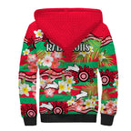 rabbitohs-rugby-sherpa-hoodie-tropical-flowers-and-palm-hawaiian-style