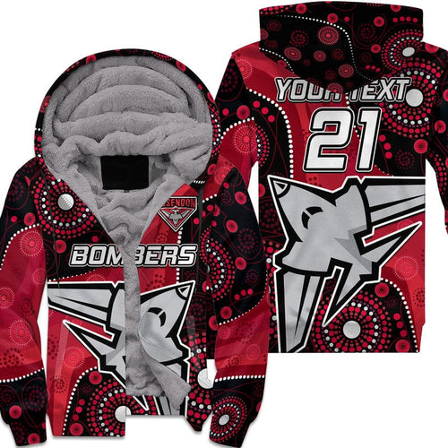 custom-personalised-essendon-football-aboriginal-bombers-sherpa-hoodie