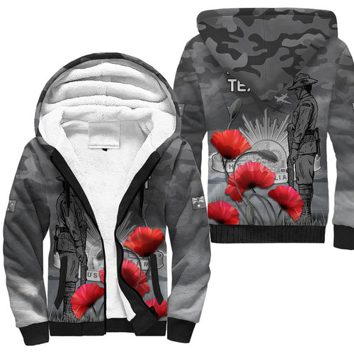 custom-personalised-remembrance-day-sherpa-hoodie-soldier-australian-army-rising-sun-with-red-poppy