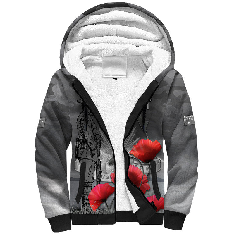 custom-personalised-remembrance-day-sherpa-hoodie-soldier-australian-army-rising-sun-with-red-poppy