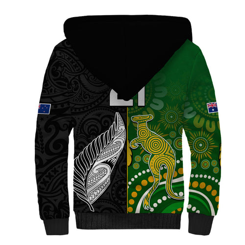 custom-personalised-aotearoa-rugby-all-black-combine-australia-wallabies-sherpa-hoodie-aboriginal-kangaroo-and-maori-fern