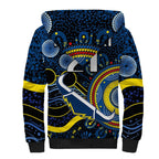 custom-personalised-cowboys-rugby-sherpa-hoodie-aboriginal-dots-version